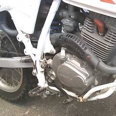 HONDA XLR125R 白 エンジン始動確認 自賠責保険で乗れます 半額配送キャンペーン 期間限定 現状渡し諸経費￥0- 横浜 P-Yardの画像