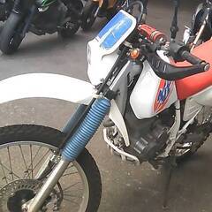 HONDA XLR125R 白 エンジン始動確認 自賠責保険で乗れます 半額配送キャンペーン 期間限定 現状渡し諸経費￥0- 横浜 P-Yardの画像