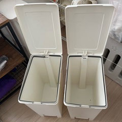 お譲りします。45Lゴミ箱2個セットの画像