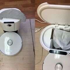 JM20116Y Ultenic T10 ロボット掃除機　リモコン付き ・外寸 　幅：約3.5cm 高さ：約9.8cm 奥行：約3.5cm中古品【取りに来られる方限定】の画像