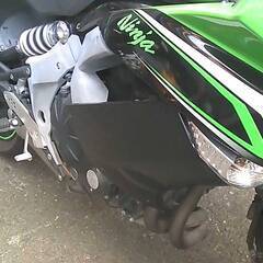 KAWASAKI ニンジャ650 黒/緑 エンジン始動確認 自賠責保険で乗れます 半額配送キャンペーン 現状渡し諸経費￥0- 横浜 P-Yardの画像