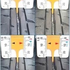 145R13 6PR LT 中古タイヤ4本の画像