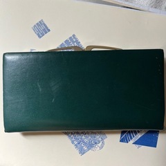 深緑の長財布　金運アップ　KCの画像