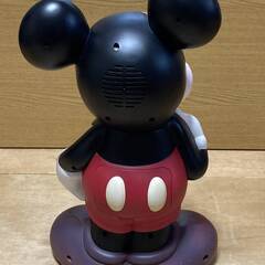 【レトロ/中古/お引渡し限定】■ディズニー■ミッキーマウス■目覚まし時計■おしゃべり&音楽！■の画像