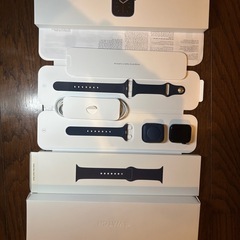 中古品Apple Watch series6 GPS(ネイビー 40mm)の画像