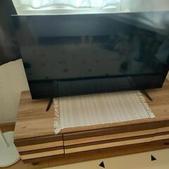 スマートテレビ、テレビボードセット☆の画像