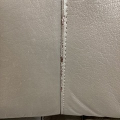 ソファ【町田市再生家具】　251265 牛皮製の画像
