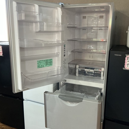 冷蔵庫・冷凍庫 HITACHI R-S300DMV(HM) 3ドア冷蔵庫 真空チルド、自動製氷 HITACHI R-S300DMV(HM)