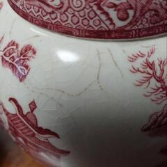 紅茶葉壺の画像