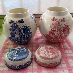 紅茶葉壺の画像