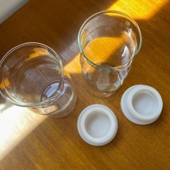 【受渡し者決定】無印良品　耐熱ガラスピッチャー0.7l の画像