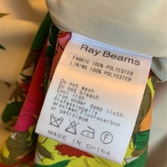Ray BEAMS 花柄ワンピースの画像