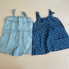 ベビー服　95  女の子　まとめ売り　10枚　夏物の画像