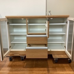 キッチンボード【町田市再生家具】　251269の画像