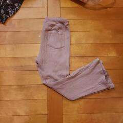 紫　パンツ　130の画像