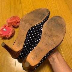 オリエンタルトラフィック　ドットヒール（箱付き）の画像