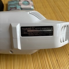 バッテリー無　マキタ充電式掃除機 CL107FDの画像