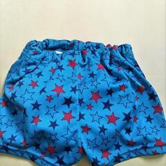 男の子用水着 青色 星柄 100サイズの画像