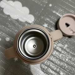 サーモス　ベビー　ストローマグ　FJT-350ベージュの画像