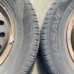 145/80R13タイヤ付鉄ホイール４本の画像