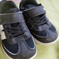 １６センチ男の子スニーカー、中古品。の画像