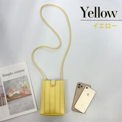 【無料】イエロー 10個 ミニショルダーバッグ 肩掛け スマホポーチの画像