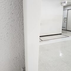 美品　姿見　鏡　ホワイト 壁掛け ミラー 大きめの画像