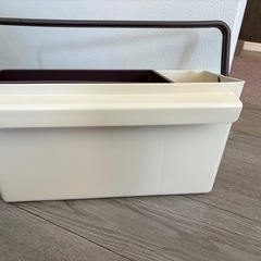 ベッドサイド　ティッシュ小物収納ケースの画像