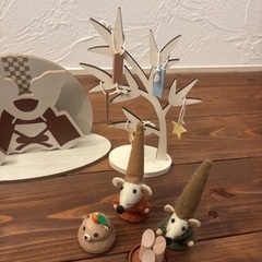 オーナメント　オブジェ　セット　ハロウィン　七夕　こどもの日の画像