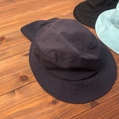 キッズ　帽子　セット　日除　の画像