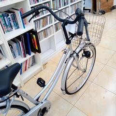 リユースのサカイ太田店★ジモティ割あり★  自転車 26インチ シルバー クリーニング済み OJ10251の画像