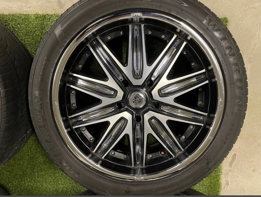 ★クラブリネア 22×10J +55 タイヤ305/40R22 PCD150 ランドクルーザー ランクル100/200/LX570/タンドラ/セコイア等