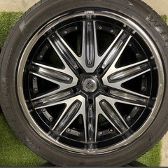 ★クラブリネア 22×10J +55 タイヤ305/40R22 PCD150 ランドクルーザー ランクル100/200/LX570/タンドラ/セコイア等の画像