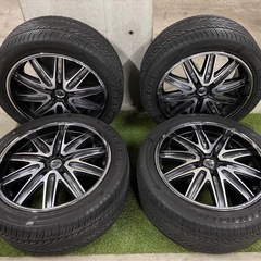 ★クラブリネア 22×10J +55 タイヤ305/40R22 PCD150 ランドクルーザー ランクル100/200/LX570/タンドラ/セコイア等の画像