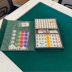 麻雀テーブル&昇降チェア&テーブルゲームセットの画像