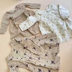 ベビー服　90 　女の子　まとめ売り　12枚　長袖トップスの画像