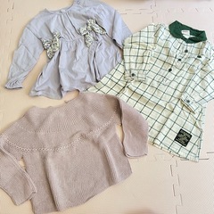 ベビー服　90 　女の子　まとめ売り　12枚　長袖トップスの画像