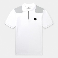半額以下！【新品 正規品 タグ付き】BALR. ポロシャツ XS JP Q+ REGULAR FIT POLO 日本限定コレクション ホワイトの画像
