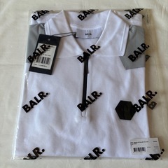 半額以下！【新品 正規品 タグ付き】BALR. ポロシャツ XS JP Q+ REGULAR FIT POLO 日本限定コレクション ホワイトの画像