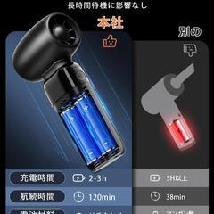 エアダスター 250,000RPM ブロワー 120m/s超強風電動エアダスターの画像