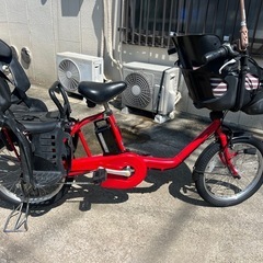 🉐349🉐バッテリー長持ち🉐🉐 パナソニック20インチ電動自転車🈹現車確認🉑の画像