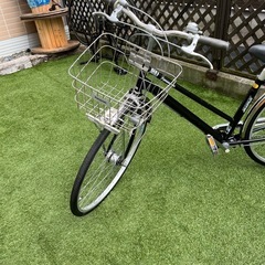 パナソニック27㌅変速付シティーサイクル黒の画像