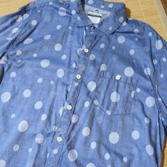 ドット柄シャツの画像