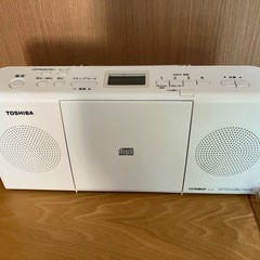 2016年　TOSHIBA 東芝　CDラジオ　TY-C24 ジャンク扱いの画像