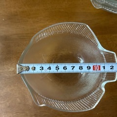 ガラス小皿2種類　　の画像