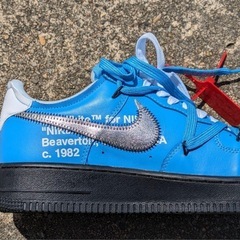 Off-White x Nike Air Force 1 未発売レプリカの画像