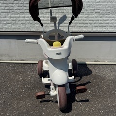 iimo 折り畳み　手押し棒付き　三輪車　の画像