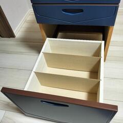 【差し上げます】袖机（デスクワゴン）の画像