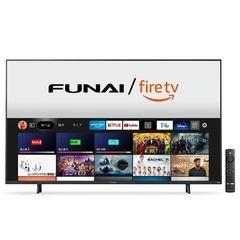 FUNAI 43V型 Fire TV搭載 4K液晶スマートテレビ Alexa対応の画像