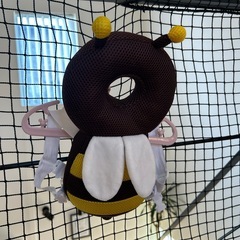 ごっつん防止リュック　頭大丈夫ですからねの画像